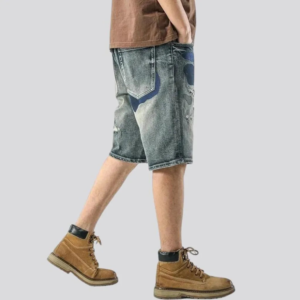 Y2k vintage men's jeans shorts
