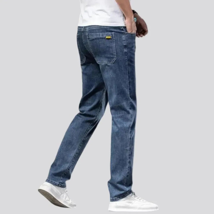 Tapered men's lyocell jeans