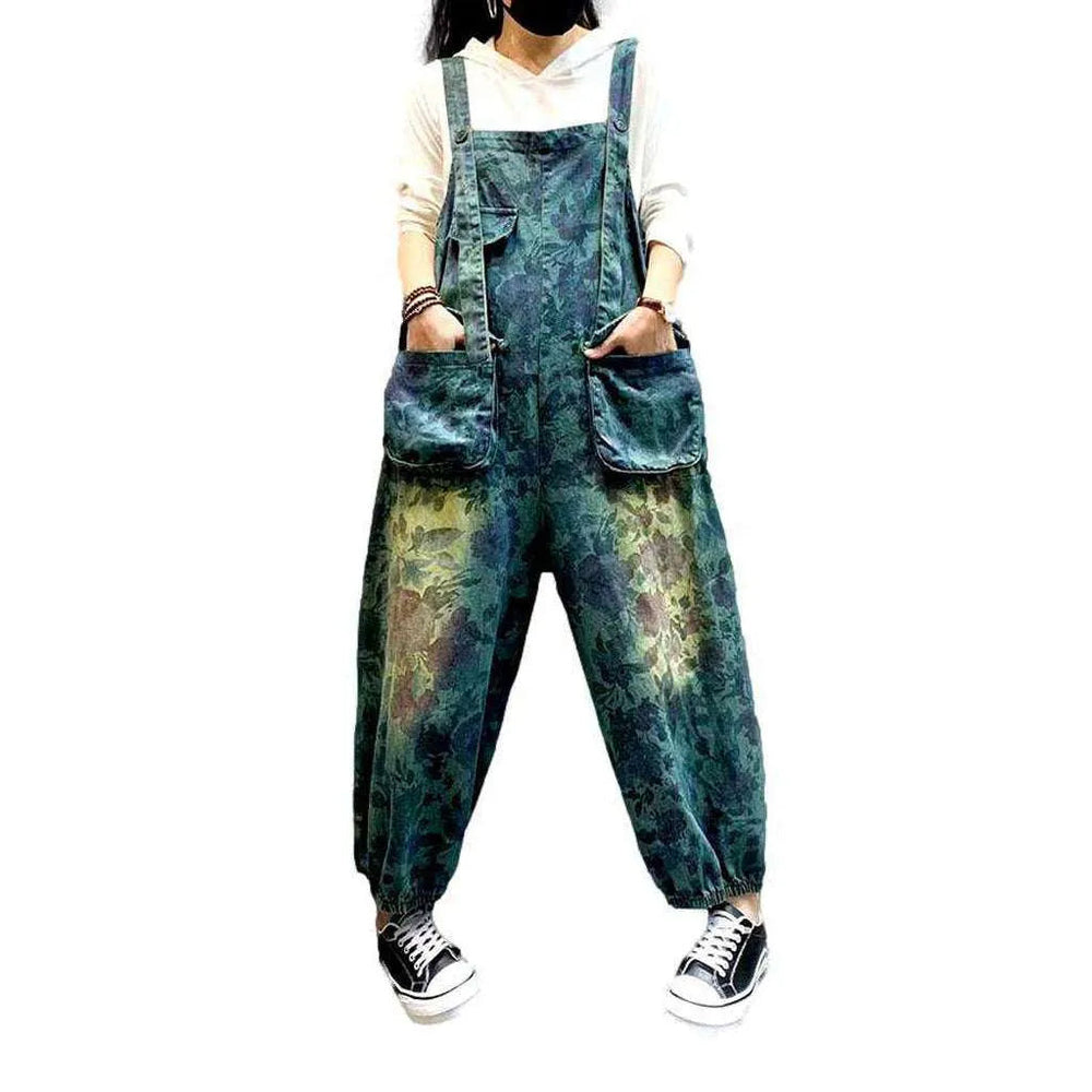 Vintage Jean Overall for Women - Blue